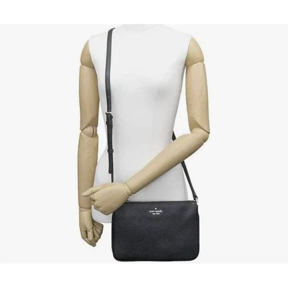 🟡 Kate Spade New York Triple Gussett Crossbody - Picture 2 of 5